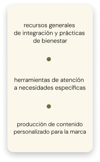 recursos de bienestar